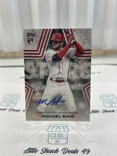 2023 Topps Series 2 - Baseball Stars Autographs #BSA-MSI Mike Siani (AU, RC)