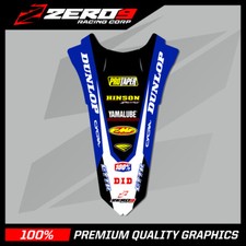 YAMAHA YZ 125 250 2015 - 2020 REAR FENDER DECAL MX GRAPHICS - TI