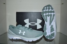 Under Armour Women's UA Charged Gemini Running Shoes 3026500 348 Green/White