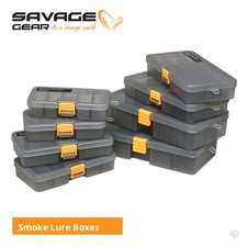 Savage Gear Smoke Lure Boxes - Pike Perch Bass Trout Salmon Sea Fishing Tackle