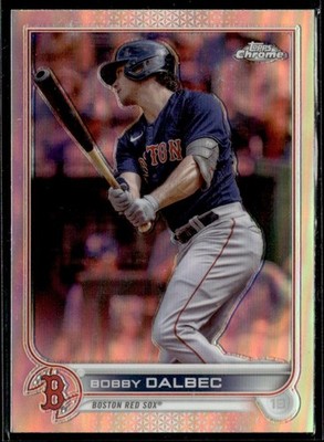2022 Topps Chrome Refractor Bobby Dalbec #51 TS1