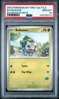Bulbasaur My First Battle-bulbasaur Deck Pokemon PSA 10