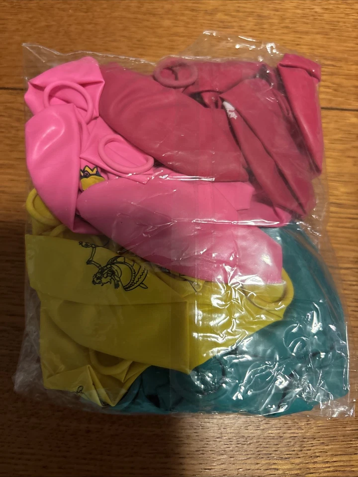 princess peach party decorations Cake Topper, Balloons, Birthday Sign - Image 4 of 4