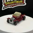 Vintage Hot Wheels Redline Hot Heap Magenta w/ Slanted Glass US - Very Good Cond