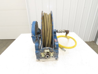 #ad #ad Hannay Reels 716 19 20C Retractable Industrial Air Hose Reel 1 2quot; X 41#x27; $174.91