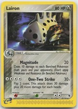 Lairon Uncommon Ruby and Sapphire 37/109 Pokemon TCG on eBay