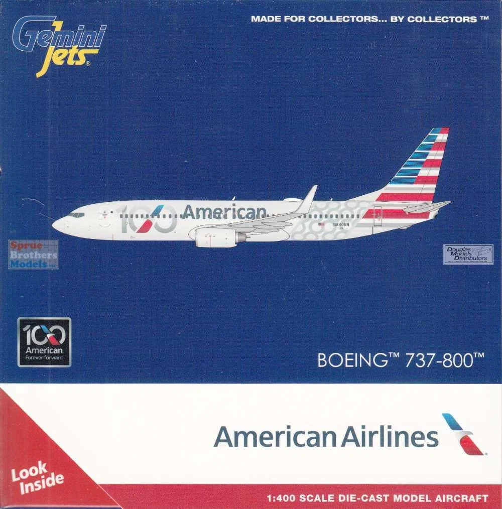 GeminiJets Boeing 737 1:400 Diecast Aircraft & Spacecraft for sale