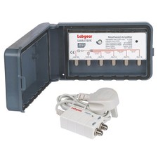 Labgear Masthead Amplifier Kit KIT415K 4 Way 15dB Gain Indoor Outdoor Digital TV