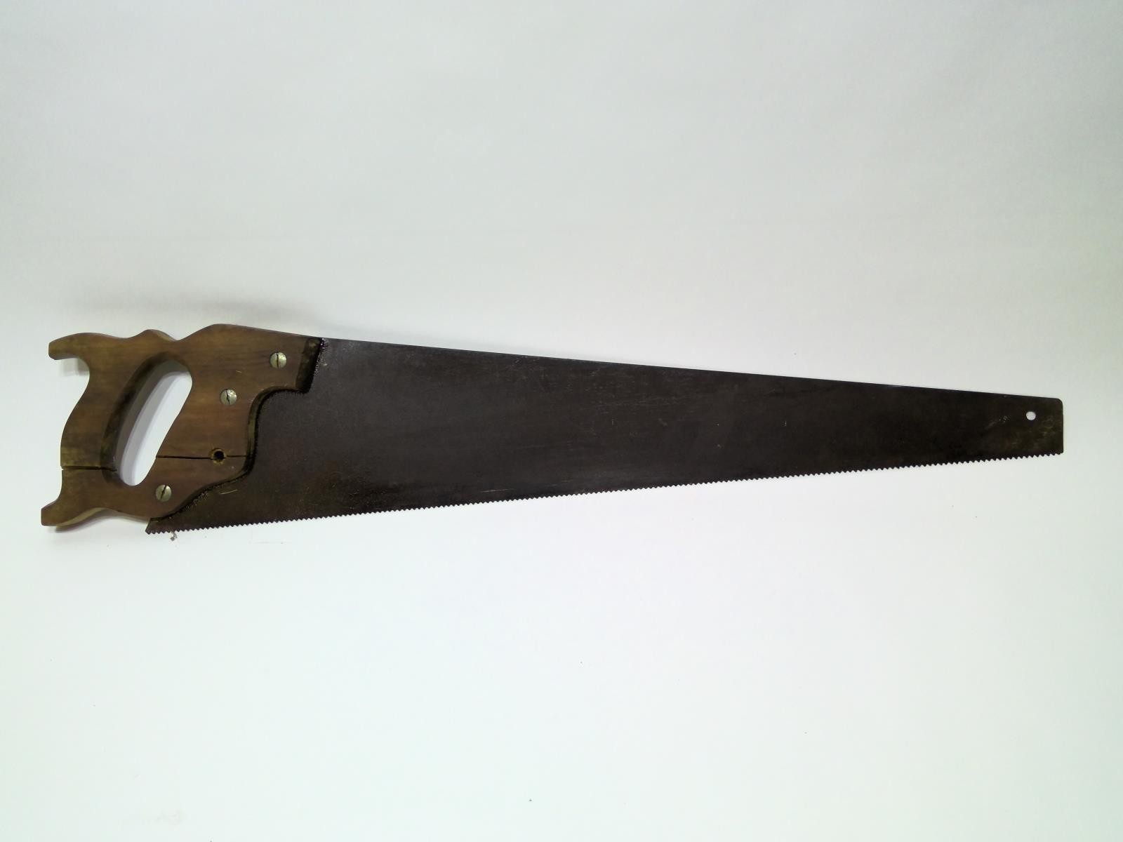 VINTAGE Old Crosscut Hand WOOD CUTTING HAND SAW Wall hanger Decor