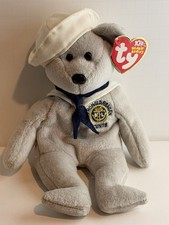 TY Beanie Baby - RONNIE the Sailor Bear USA Exclusive 8.5 inch - MWMTs