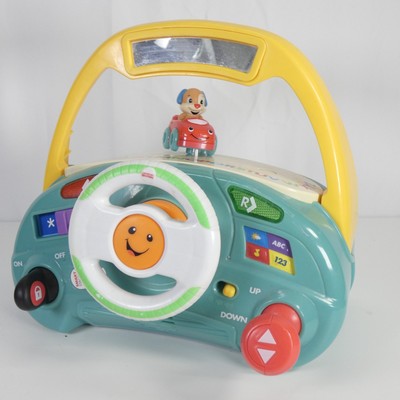 Fisher Price Lenkrad Auto Fahren Zählen Pädagogisches Alphabet Kleinkinder