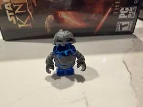 LEGO Glaciator Rock Monster Minifigure Power Miners Trans Dark Blue PM004