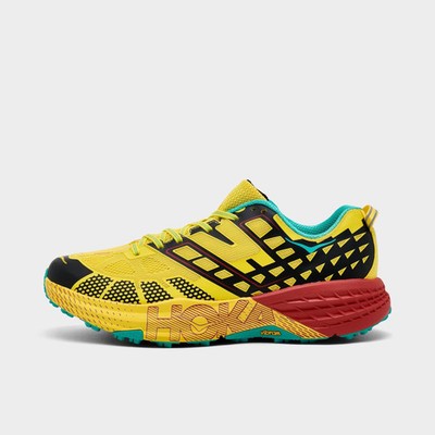 Men's HOKA Speedgoat 2 Sour Lemon/Black 1162710 700
