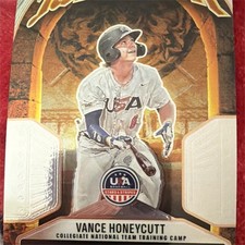 Panini 2026 Stars & Stripes Prizm Talismen Insert Vance Honeycutt #6