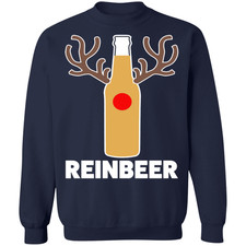 Reindeer Reinbeer Beer Funny Christmas Sweater sweatshirt