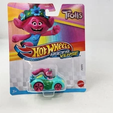 Poppy  * 2025 Hot Wheels Racer Verse Case F * Trolls AN86