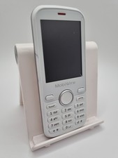 MobiWire Aponi White 4G 2.4" Mobile Phone Cracked Faulty #A