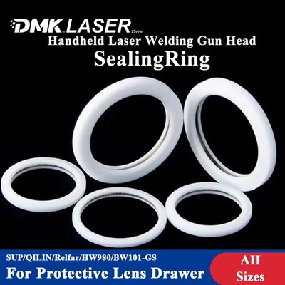 Laser Sealing Ring PTFE Drawer Parts Spring Seals For Laser Welding Gun Head