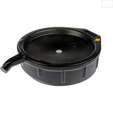 Universal Fit 15 Quart Drain Pan with Splash Guard - Lightweight & Durable