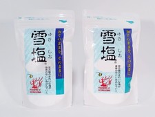 Sal de nieve Okinawa Miyako Island Yukishio 120 g x 2 paquetes sal marina natural Japón