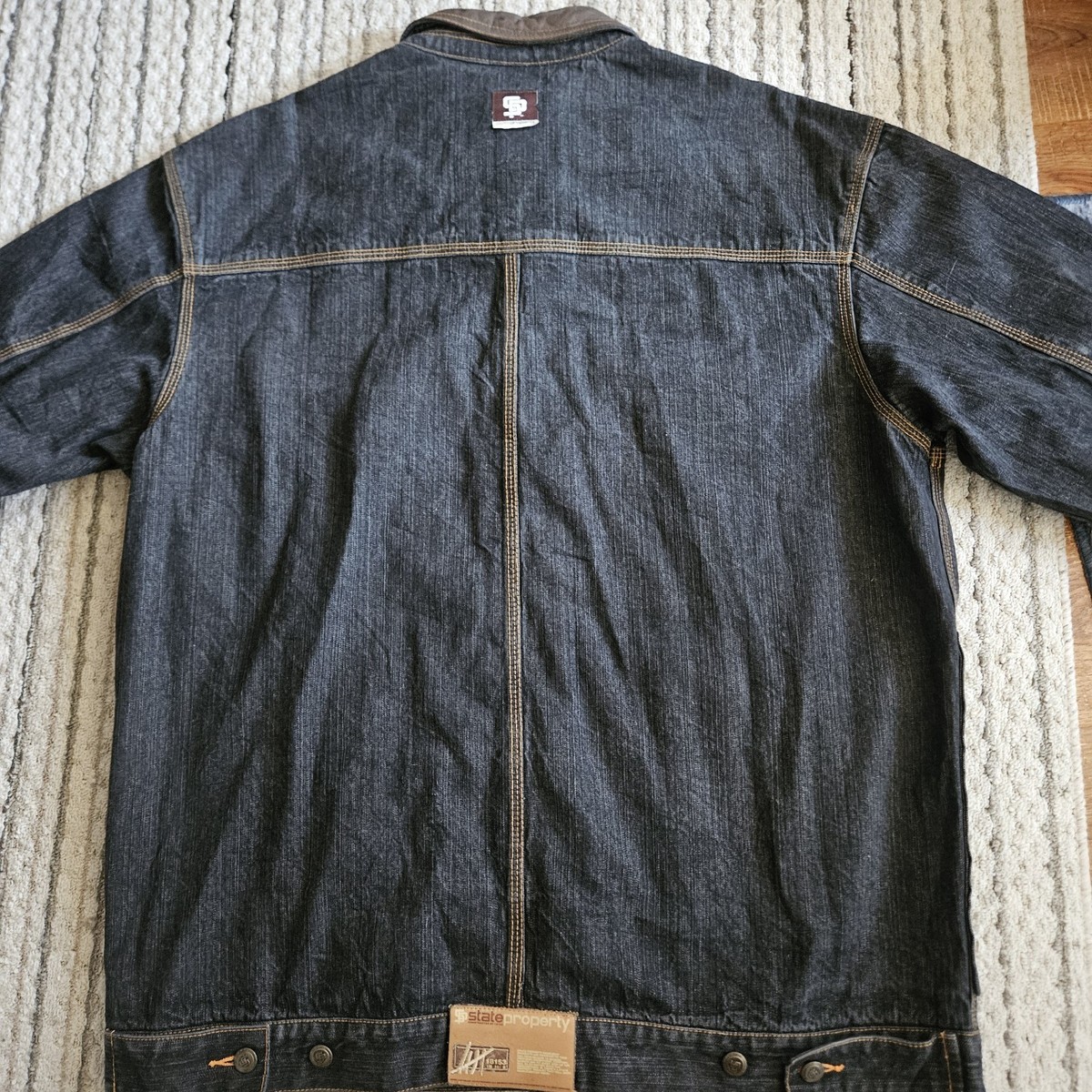 古着　y2k state property デニムジャケット　22 古着 y2k state property デニムジャケット 22 - メルカリ
