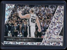 2017 Panini Prizm Manu Ginobili Get Hyped! Prizms Fast Break #GH-MG Wizards