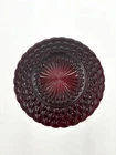 Set of 4 Anchor Hocking Royal Ruby Red Bubble Dinner Plates 9" Vintage