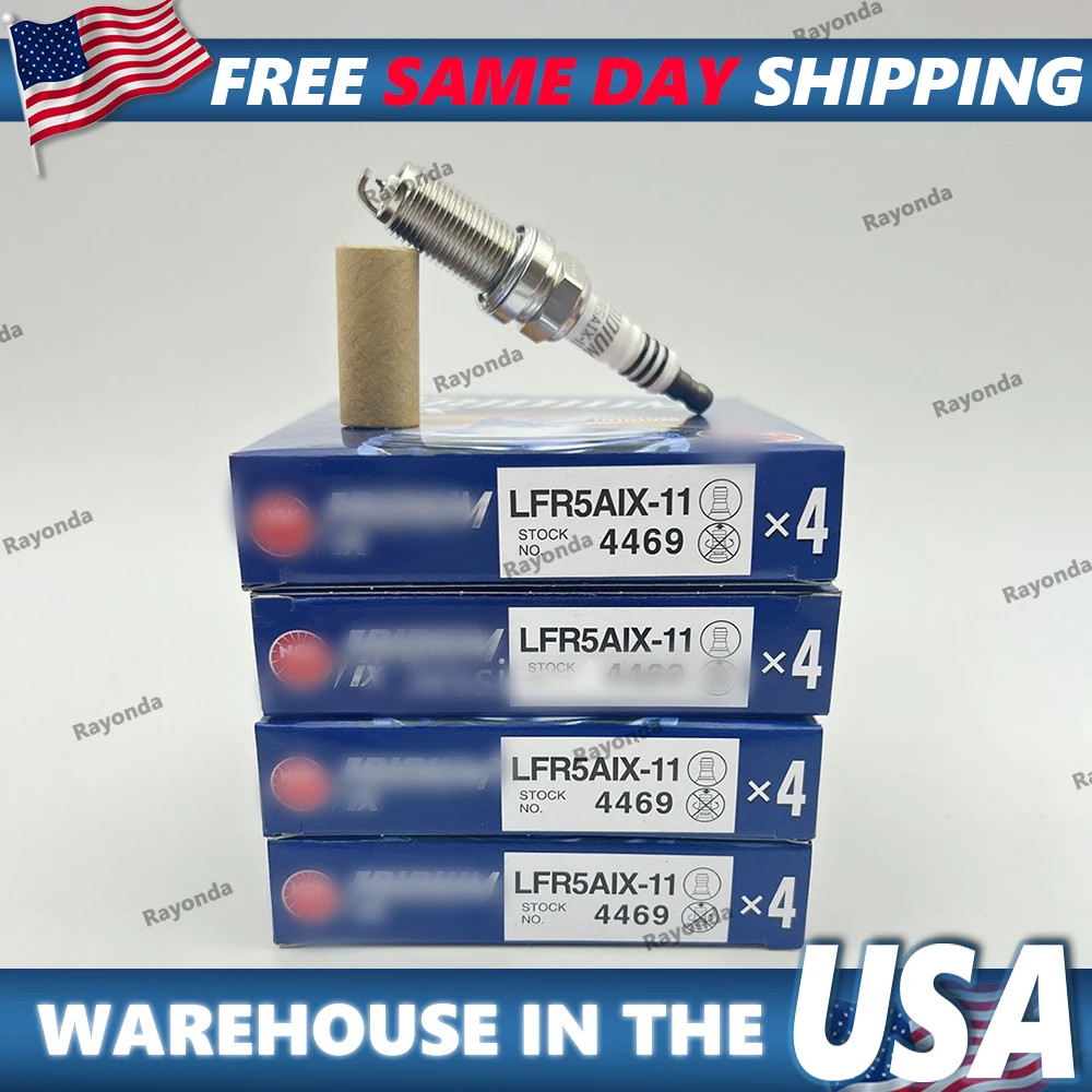 Set of 16 Iridium IX Spark Plugs 4469 For NGK 11-17 Ram 1500 5.7L V8 LFR5AIX-11