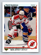 1990-91 Upper Deck - Patrik Sundstrom #288 New Jersey Devils Hockey Card