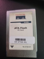 Cisco 64MB PCMCIA Flash Card 16-2733-01 Quantity1