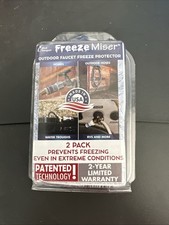 2 Packs - Freeze Miser Outdoor Faucet Freeze Protection