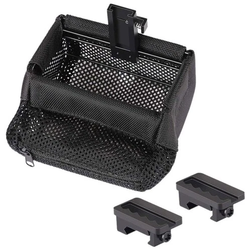 Mesh Brass Catcher Heat Resistant Shell Catcher Net with Picatinny Rail Mounts