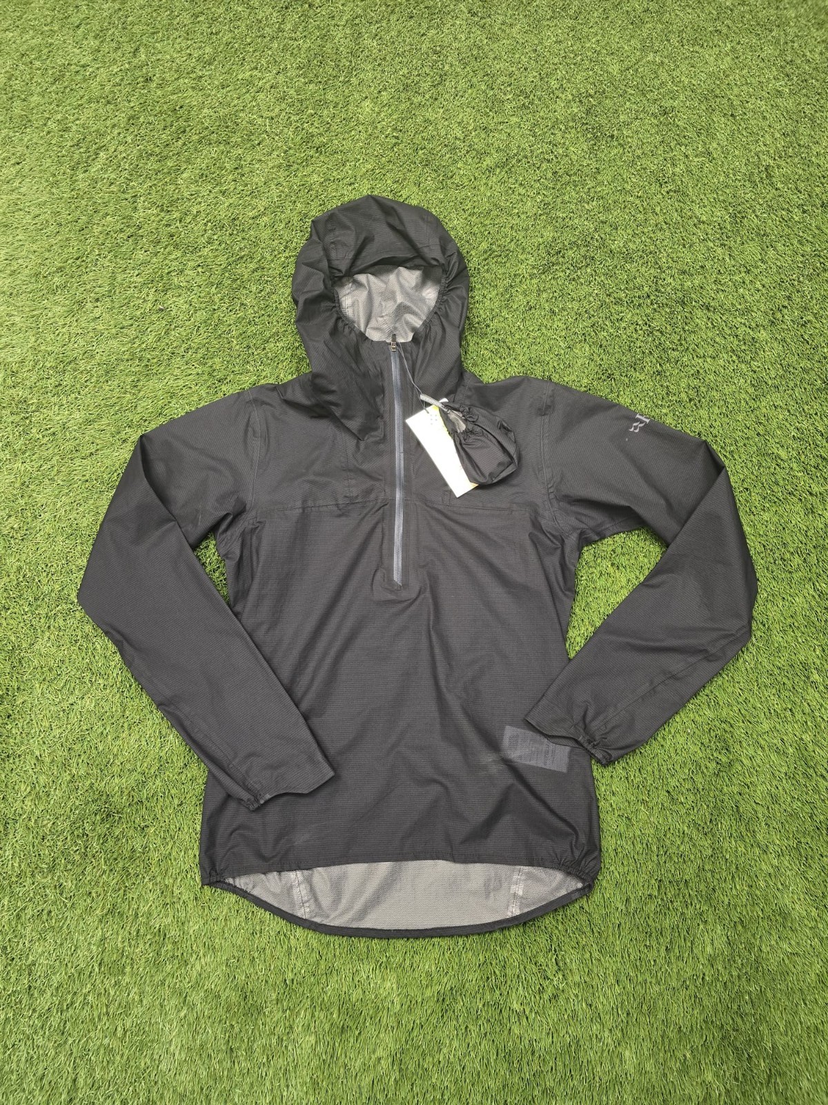Chaqueta Rab Phantom Pull On Reino Unido 8 para mujer PVP £ 175 ébano