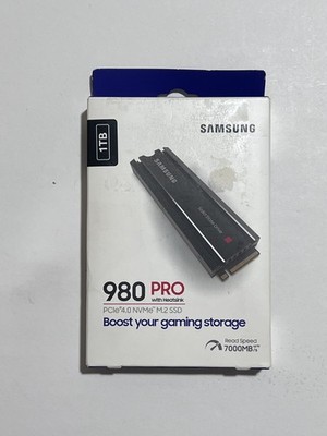 New Samsung 980 PRO 1TB NVMe Internal SSD with Heatsink MZ-V8P1T0CW