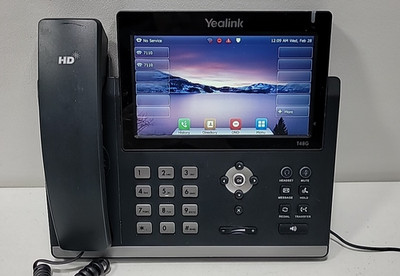 Yealink MP56 E2 Teams/ Skype VOIP Phone Color Display IP Smart. Untested, AS IS!