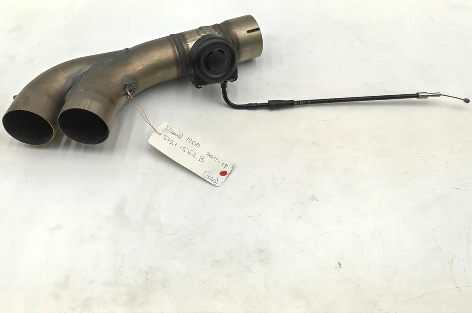 Tubo de escape Ducati Diavel 57211562B Foto 2 de 4