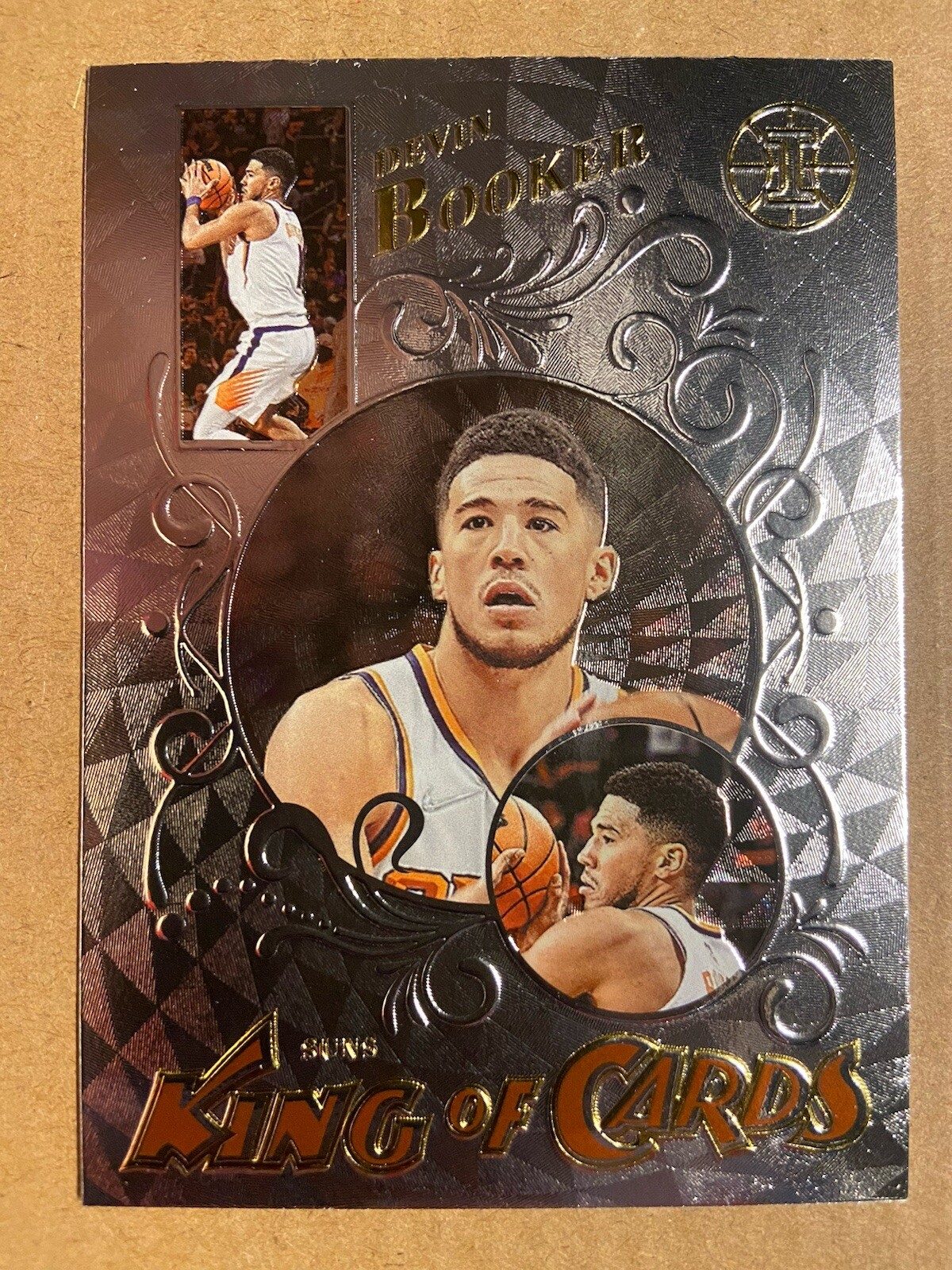 2021-22 Panini Illusions DEVIN BOOKER King of Cards Phoenix Suns #19