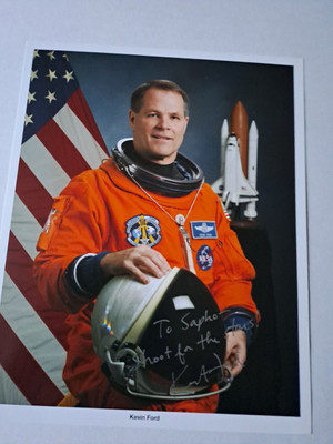KEVIN FORD : NASA Astronaut Signed 8x10 Photo Authentic Autograph / Officielle