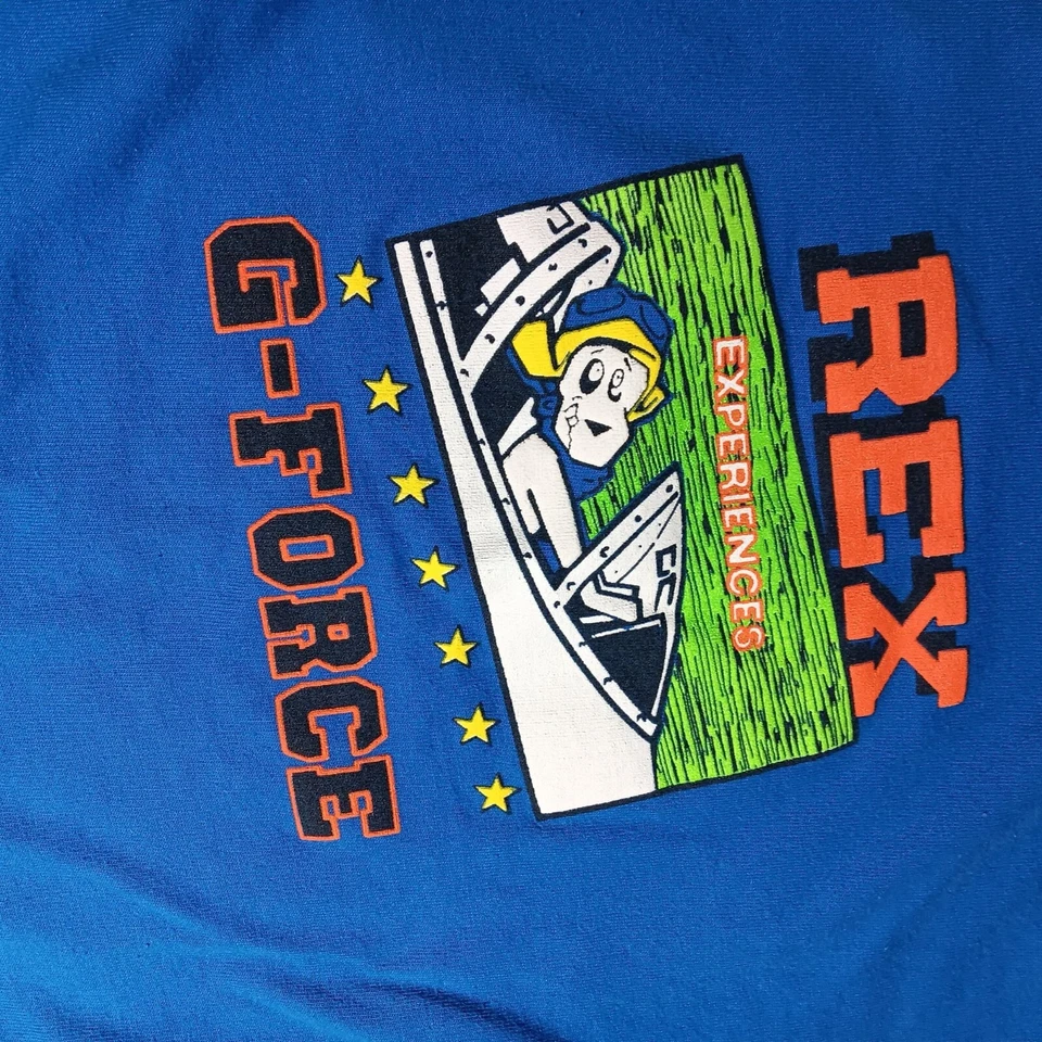 МАЛЕНЬКАЯ 7 винтажная футболка 1980-х для мальчиков BUSTER BROWN одинарный шов LS 1980-е - Изображение 4 из 4