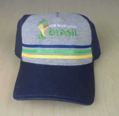 Fifa World Cup Brasil 2014 Adidas Hat Mens Blue Soccer Futbol Cap One Size