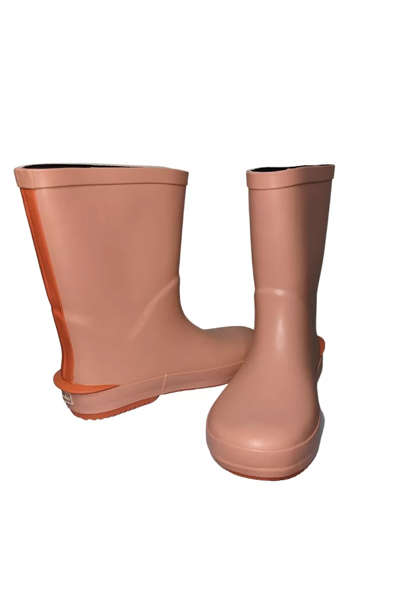 Clarks Tarri Run Kids Pink Childrens Girls Wellington Boots Spring Wellies New