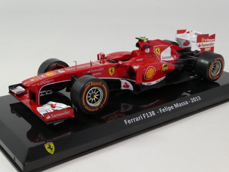 Ixo Die Cast F1 Ferrari F138 #4 Felipe Massa 2013 1/24 LAF1711 | eBay