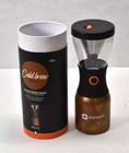 Asobu Insulated Portable Brewer Cold Brew Coffee 34oz 1L Wood Home Decor Branded