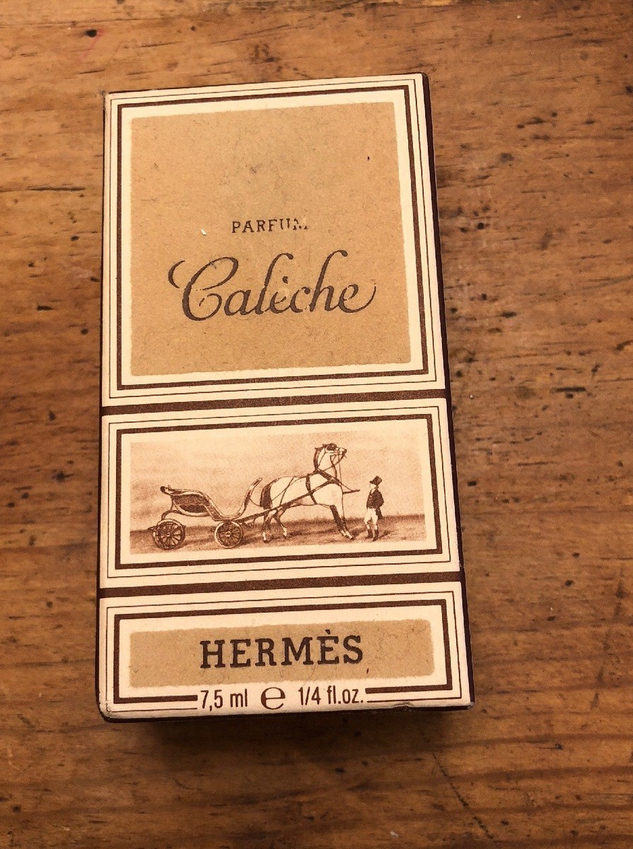 Vintage 1960's CALECHE HERMES 1/4oz 7.5ml Pure Parfum Extrait