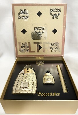 MCM ULTRA Eau De Parfum 3 Pcs Set Spray 2.5oz / 75ml, .34oz/ 10ml