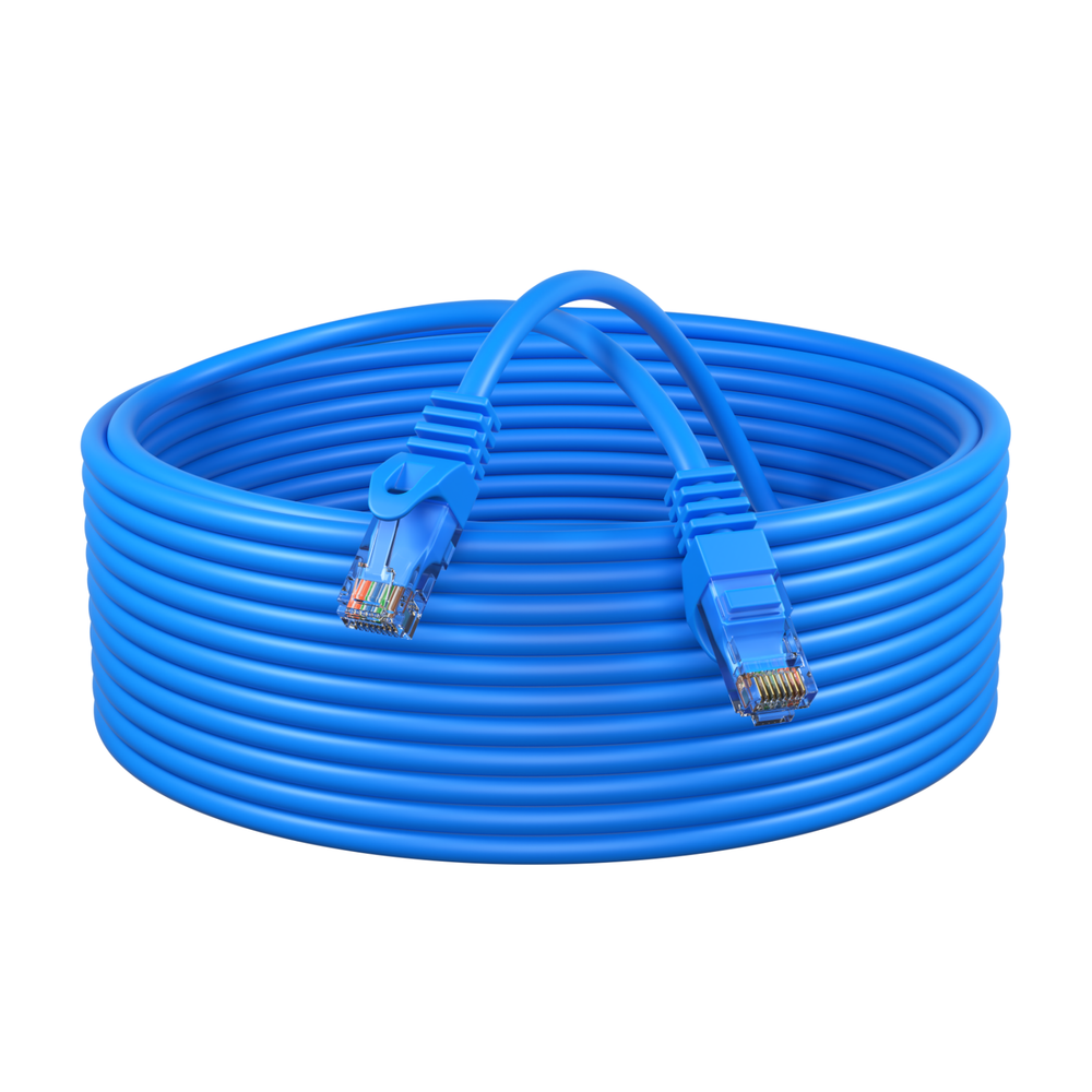 25FT-200FT Blue CAT6e CAT6 Ethernet LAN Network Patch Cable Multipack Lot  