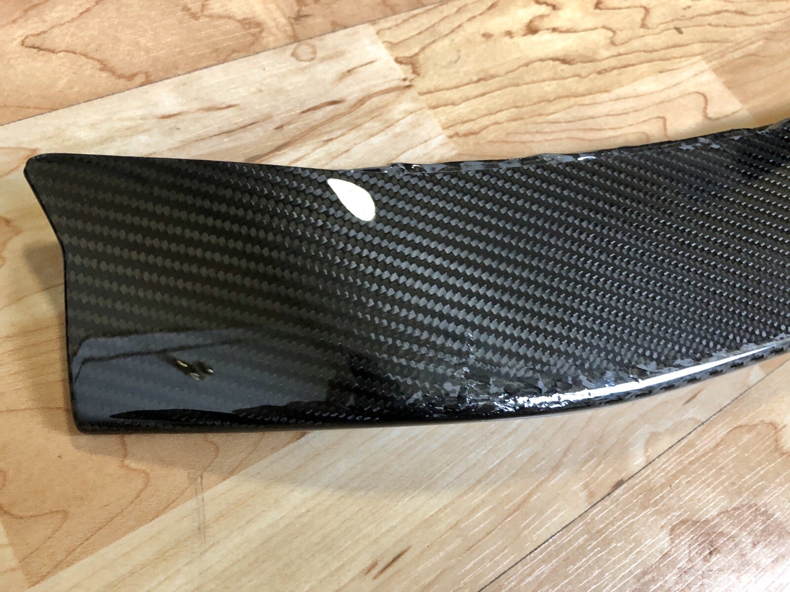 2016-2017 Bentley Continental Super Sports Front bumper Carbon Fiber Splitter