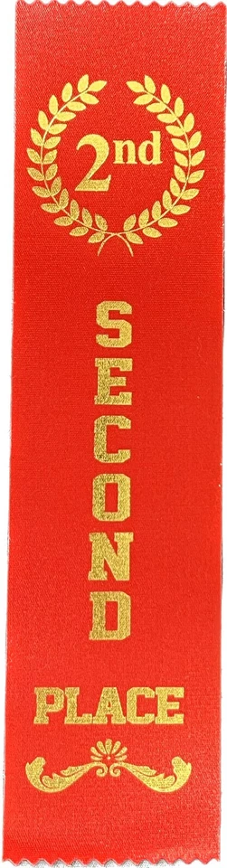50 each (Total 150) First Second Third Place Ribbons 20x5 cm, METALLIC GOLD - image 3 of 4