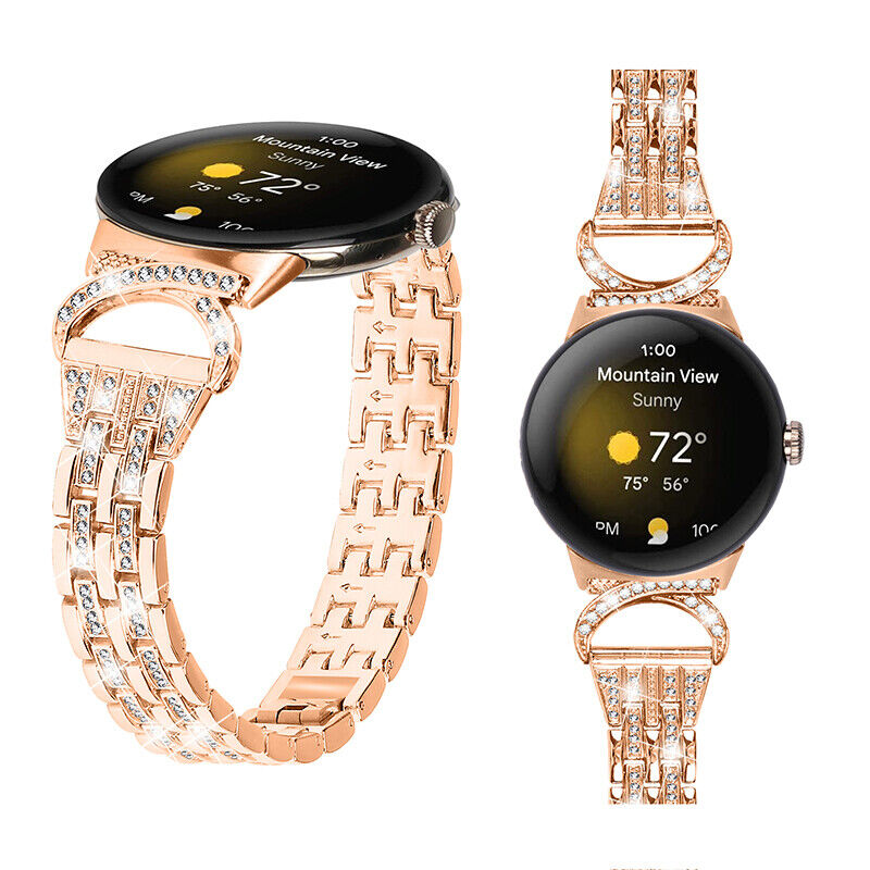 For Google Pixel Watch 1 2 Stainless Steel Band Women For Google Pixel Watch 1 2 Stainless Steel Band Women