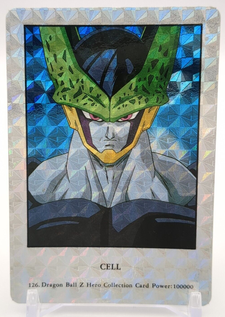 ドラゴンボールカード セル HP3100 Dragon Ball Z Hero Collection Card 126 Cell FOIL | eBay